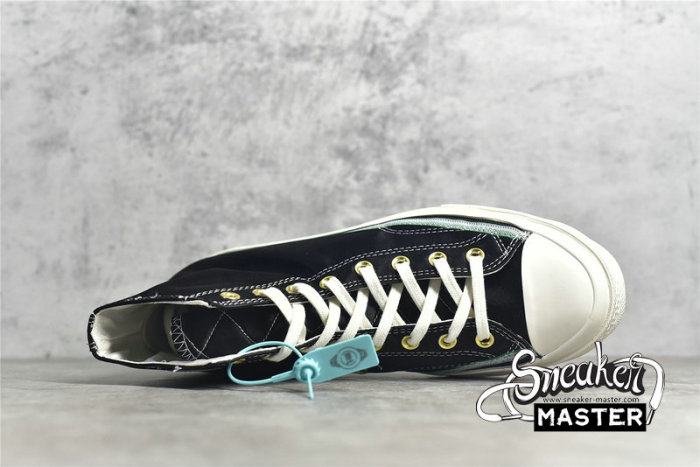 CONVERSE BREAKING DOWN BARRIERS X CHUCK TAYLOR ALL-STAR 70S HIGH CAPITOLS BLACK/GREEN/ERGET 167057C