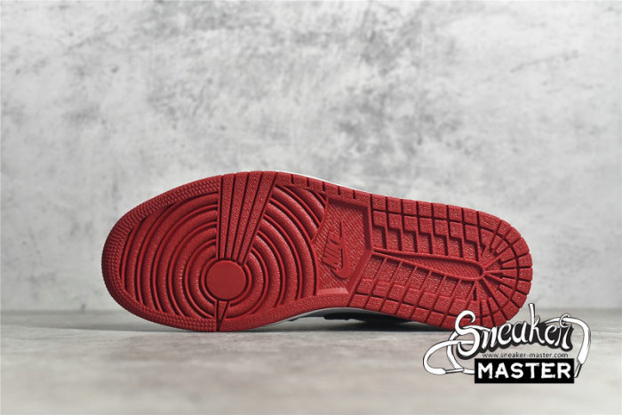 NIKE AIR JORDAN 1 LOW WHITE/UNIVERISTY RED/BLACK 553558-118