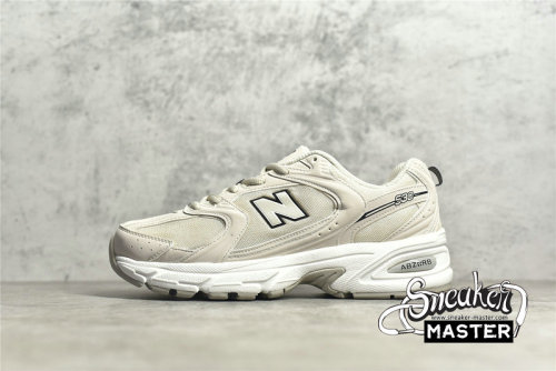 NEW BALANCE 530V2 RETRO RUNNING SHOES KHAKI/BEIGE/BEIGE MR530SH