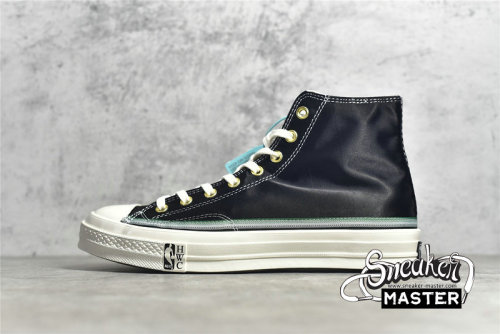 CONVERSE BREAKING DOWN BARRIERS X CHUCK TAYLOR ALL-STAR 70S HIGH CAPITOLS BLACK/GREEN/ERGET 167057C