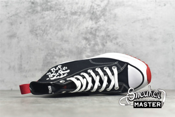 CONVERSE KEITH HARING X RUN STAR HIKE BLACK/WHITE/RED 171859C