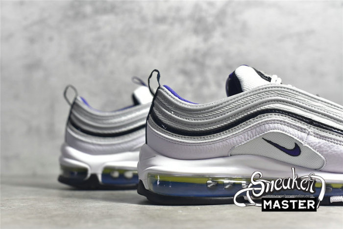 NIKE AIR MAX 97 KAOMOJI WHITE/BLACK/SIGNAL BLUE/COURT PURPLE DD9598-100