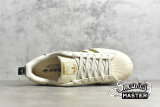 ADIDAS SUPERSTAR SHOES CLOUD WHITE/BEIGE/YELLOW GX7916