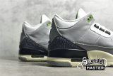 NIKE AIR JORDAN 3 RETRO CHLOROPHYLL LIGHT SMOKE GREY/CHLOROPHYLL-BLACK-WHITE-SAIL 136064-006