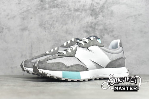 NEW BALANCE NIKO X 327 RUNNING SHOES LIGHT GREY/LIGHT BLUE/WHITE MS327RJ1