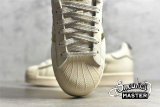 ADIDAS SUPERSTAR SHOES CLOUD WHITE/BEIGE/YELLOW GX7916