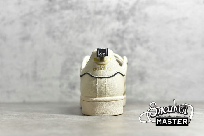 ADIDAS SUPERSTAR SHOES CLOUD WHITE/BEIGE/YELLOW GX7916