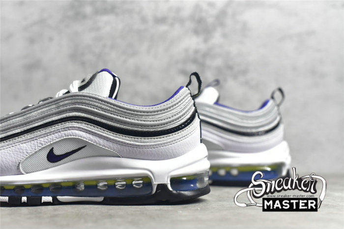 NIKE AIR MAX 97 KAOMOJI WHITE/BLACK/SIGNAL BLUE/COURT PURPLE DD9598-100