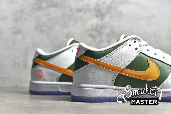NIKE SB DUNK LOW NY VS NY WHITE/GREEN/ORANGE DN2489-300