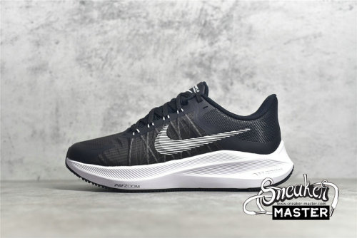 NIKE WINFLO 8 RUNNING SHOES BLACK/DARK SMOKE GREY/WHITE CW3419-006