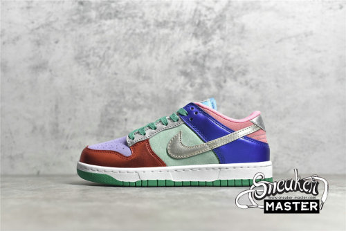 NIKE SB DUNK LOW SUNSET PULSE/SILVER/PURPLE PULSE DN0855-600