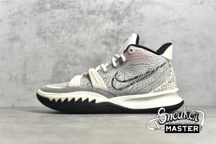 NIKE KYRIE 7 EP PALE IVORY/CHLORINE BLUE/BLACK CZ0143-100