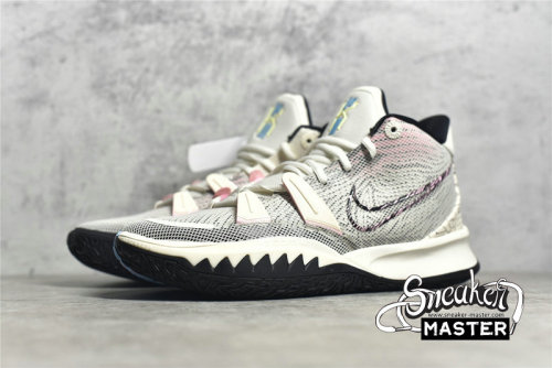 NIKE KYRIE 7 EP PALE IVORY/CHLORINE BLUE/BLACK CZ0143-100