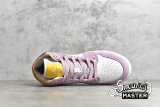 NIKE AIR JORDAN 1 MID SE GS LIGHT ARCTIC PINK/UNIVERSITY GOLD/WHITE DC9517-600