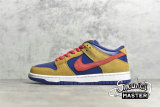NIKE DUNK LOW SB WHEAT/LIGHT FUSION RED/DARK PURPLE BQ6817-700