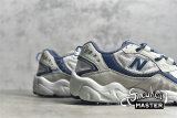 NEW BALANCE 703 RETRO RUNNING SHOES LIGHT GREY/NAVY BLUE/WHITE WL703CLB