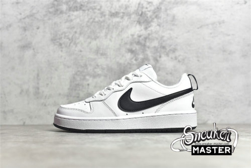 NIKE COURT BOROUGH LOW 2 GS WHITE/WHITE/BLACK BQ5448-104