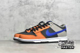 NIKE SB DUNK LOW PRO BLACK/GREY-ORANGE-ROYAL BLUE 854866-025