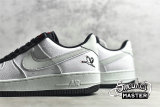 NIKE AIR FORCE 1 LOW MILKY STORK WHITE/PHOTON DUST-BLACK-CHILE RED DA8482-100