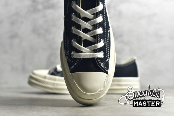 CONVERSE COMME DES GARÇONS X CHUCK TAYLOR ALL STAR LOW BLACK/RED/BEIGE 150206C