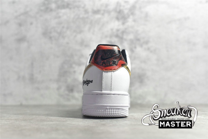 NIKE AIR FORCE 1 LOW DREW LEAGUE WHITE/BLACK-MULTI-COLOR DM7578-100