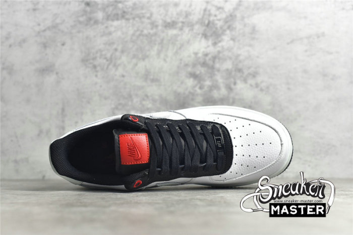 NIKE AIR FORCE 1 LOW MILKY STORK WHITE/PHOTON DUST-BLACK-CHILE RED DA8482-100