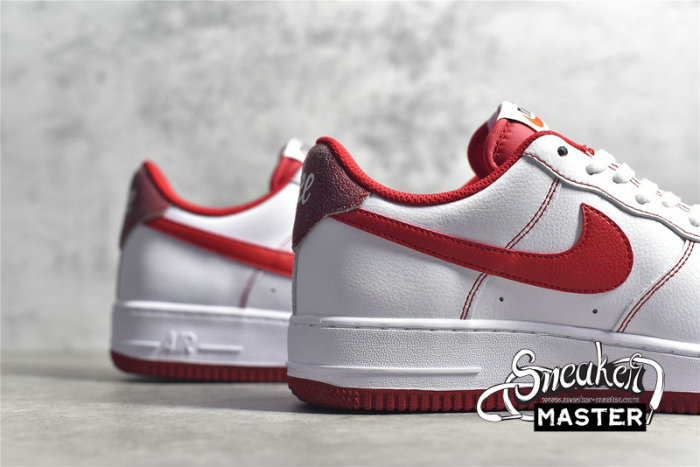 NIKE AIR FORCE 1 LOW FIRST USE WHITE/WHITE/TEAM RED DA8478-101