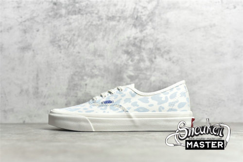 VANS VAULT OG AUTHENTIC LX WHITE/LIGHT BLUE/LEOPARD VN0A3CNB8PB
