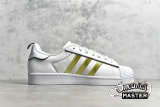 ADIDAS SUPERSTAR SHOES CLOUD WHITE/CLOUD WHITE/GOLD GX7915