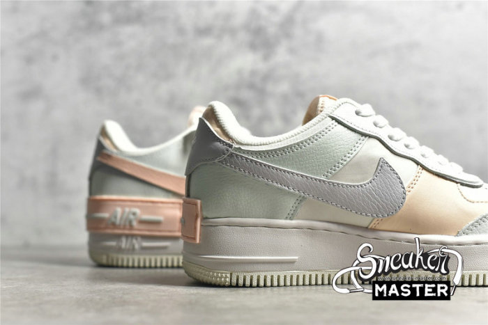 NIKE AIR FORCE 1 SHADOW SAIL/CRIMSON TINT/PHOTON DUST/BARELY GREEN CU8591-104