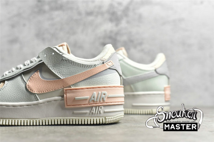 NIKE AIR FORCE 1 SHADOW SAIL/CRIMSON TINT/PHOTON DUST/BARELY GREEN CU8591-104
