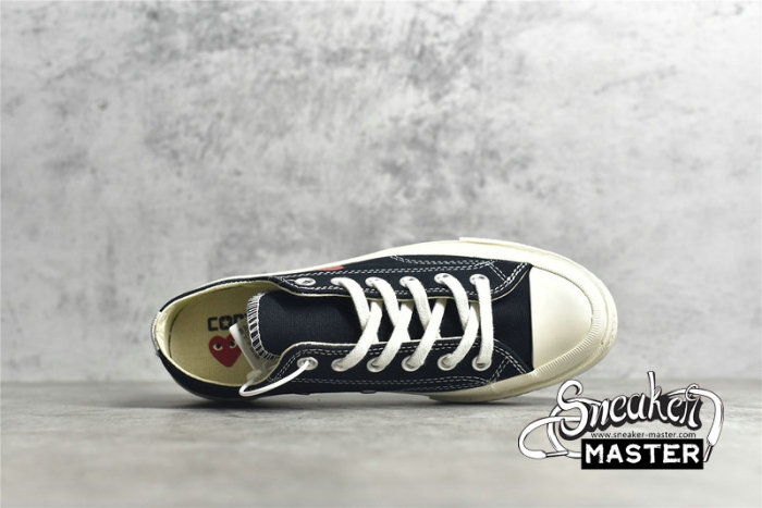 CONVERSE COMME DES GARÇONS X CHUCK TAYLOR ALL STAR LOW BLACK/RED/BEIGE 150206C