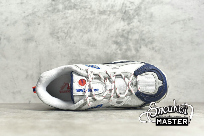NEW BALANCE 703 RUNNING SHOES WHITE/NAVY BLUE/GREY ML703BE