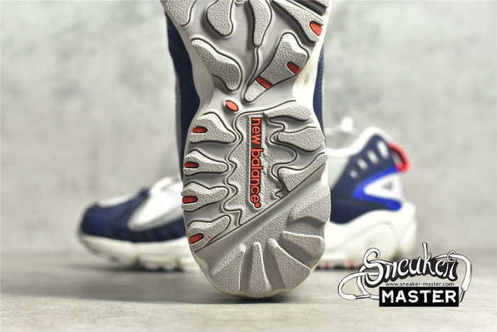 NEW BALANCE 703 RUNNING SHOES WHITE/NAVY BLUE/GREY ML703BE