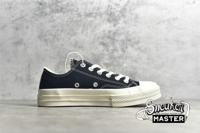 CONVERSE COMME DES GARÇONS X CHUCK TAYLOR ALL STAR LOW BLACK/RED/BEIGE 150206C