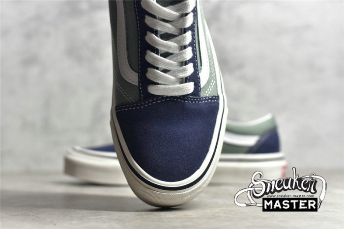 VANS ANAHEIM FACTORY OLD SKOOL 36 DX OG DARK GREY/OLIVE/WHITE VN0A54F341G