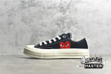 CONVERSE COMME DES GARÇONS X CHUCK TAYLOR ALL STAR LOW BLACK/RED/BEIGE 150206C