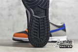 NIKE SB DUNK LOW PRO BLACK/GREY-ORANGE-ROYAL BLUE 854866-025