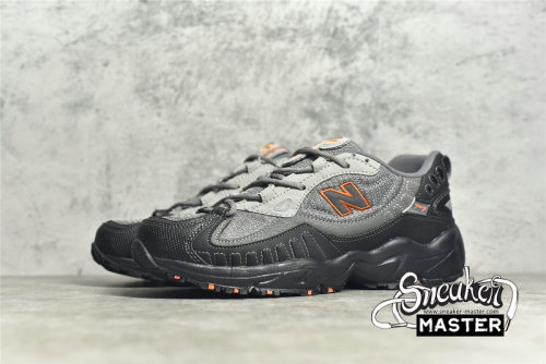NEW BALANCE 703 RUNNING SHOES GREY/BLACK/ORANGE ML703BA