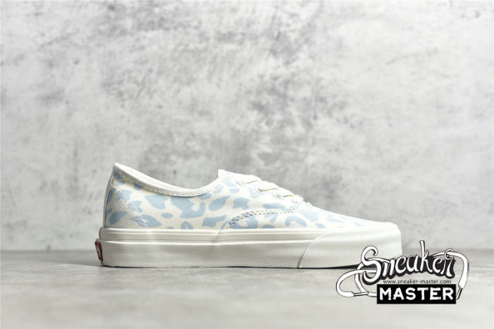 VANS VAULT OG AUTHENTIC LX WHITE/LIGHT BLUE/LEOPARD VN0A3CNB8PB