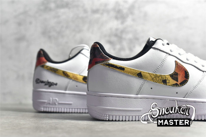 NIKE AIR FORCE 1 LOW DREW LEAGUE WHITE/BLACK-MULTI-COLOR DM7578-100