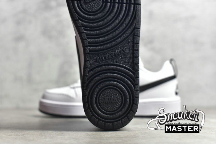 NIKE COURT BOROUGH LOW 2 GS WHITE/WHITE/BLACK BQ5448-104