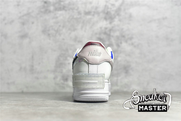NIKE AIR FORCE 1 SHADOW SE PIXEL SWOOSH BARELY GREEN/WHITE/PLATINUM VIOLET/BLACK CV8480-300
