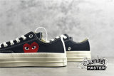 CONVERSE COMME DES GARÇONS X CHUCK TAYLOR ALL STAR LOW BLACK/RED/BEIGE 150206C