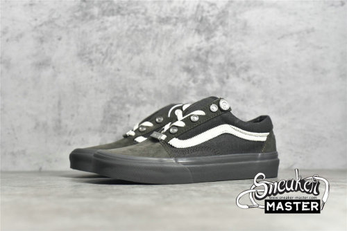 VANS VAULT UA OLD SKOOL X C2H4 RELIC STONE BLACK/BLACK/WHITE VN0A5AO92YD