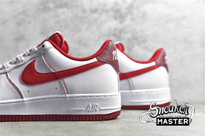 NIKE AIR FORCE 1 LOW FIRST USE WHITE/WHITE/TEAM RED DA8478-101