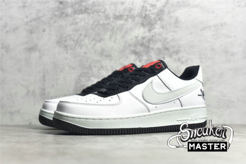 NIKE AIR FORCE 1 LOW MILKY STORK WHITE/PHOTON DUST-BLACK-CHILE RED DA8482-100