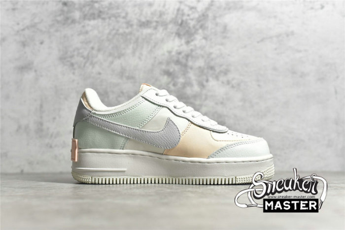 NIKE AIR FORCE 1 SHADOW SAIL/CRIMSON TINT/PHOTON DUST/BARELY GREEN CU8591-104
