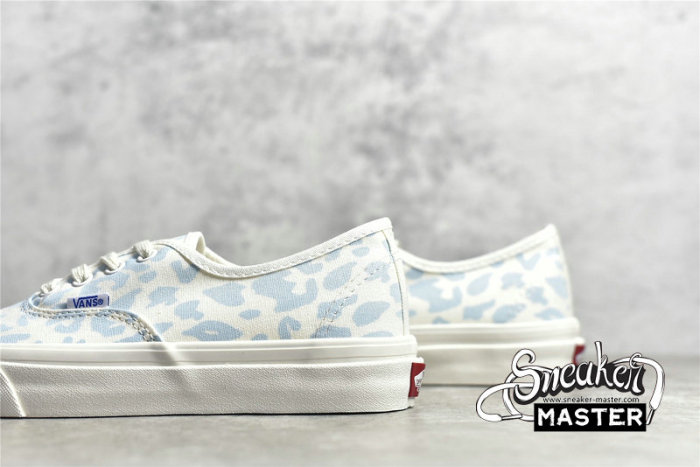 VANS VAULT OG AUTHENTIC LX WHITE/LIGHT BLUE/LEOPARD VN0A3CNB8PB