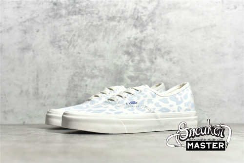 VANS VAULT OG AUTHENTIC LX WHITE/LIGHT BLUE/LEOPARD VN0A3CNB8PB
